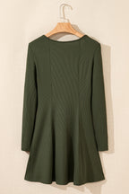 The Arden Rib Knit Mini Dress