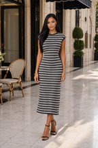 The Monaco Stripe Midi