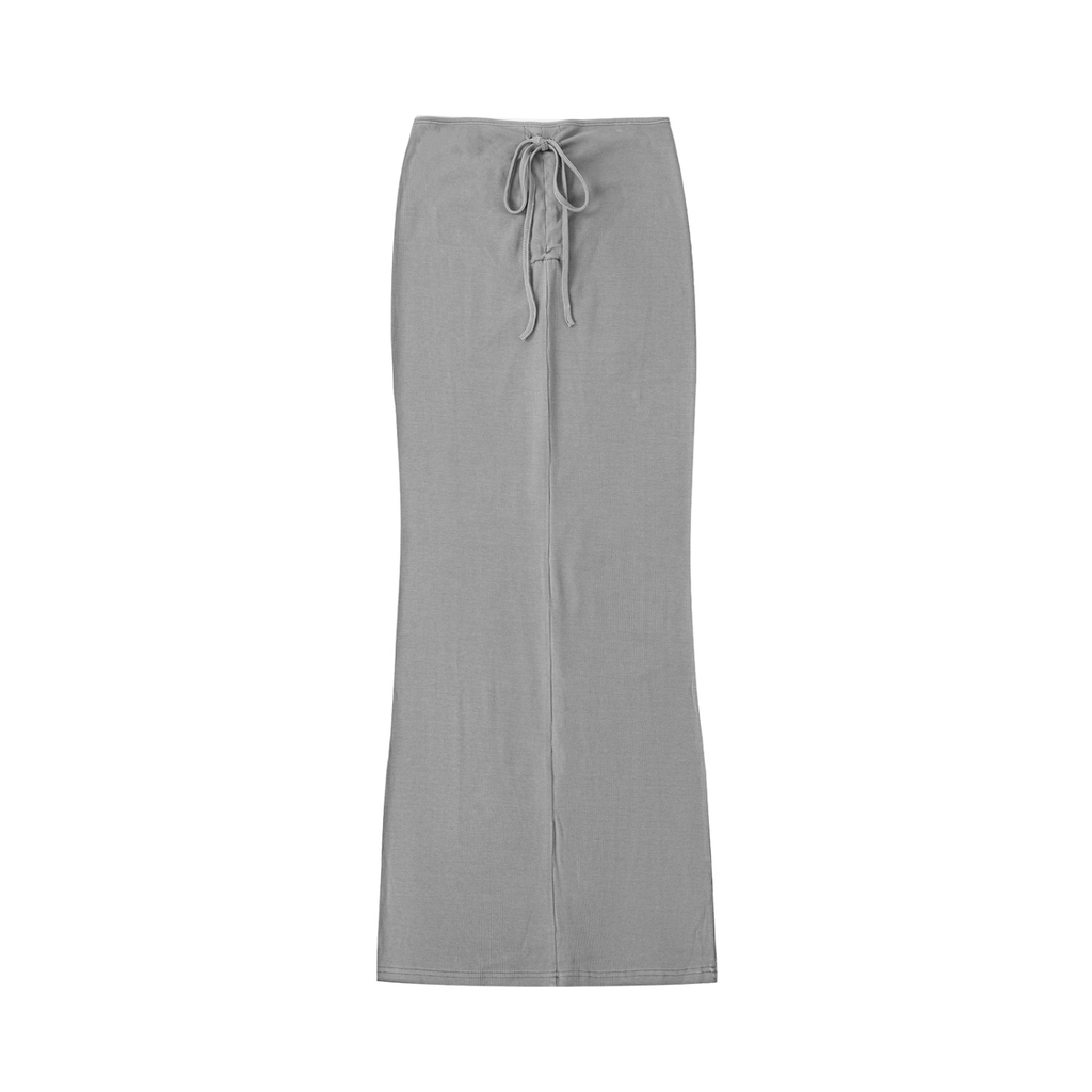 The Essential Drawstring Maxi Skirt
