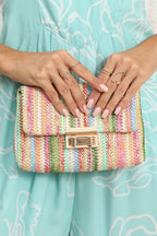 Verona Woven Chain Bag