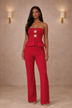 The Monaco Peplum Set