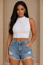 The Luxe Ribbed Top