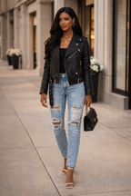Noir Moto Jacket