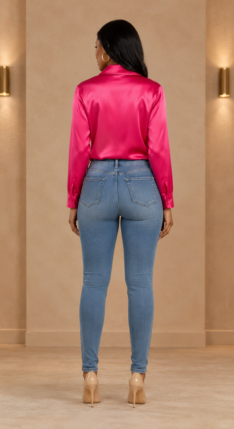 The Monaco Satin Blouse