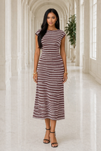 The Monaco Stripe Midi