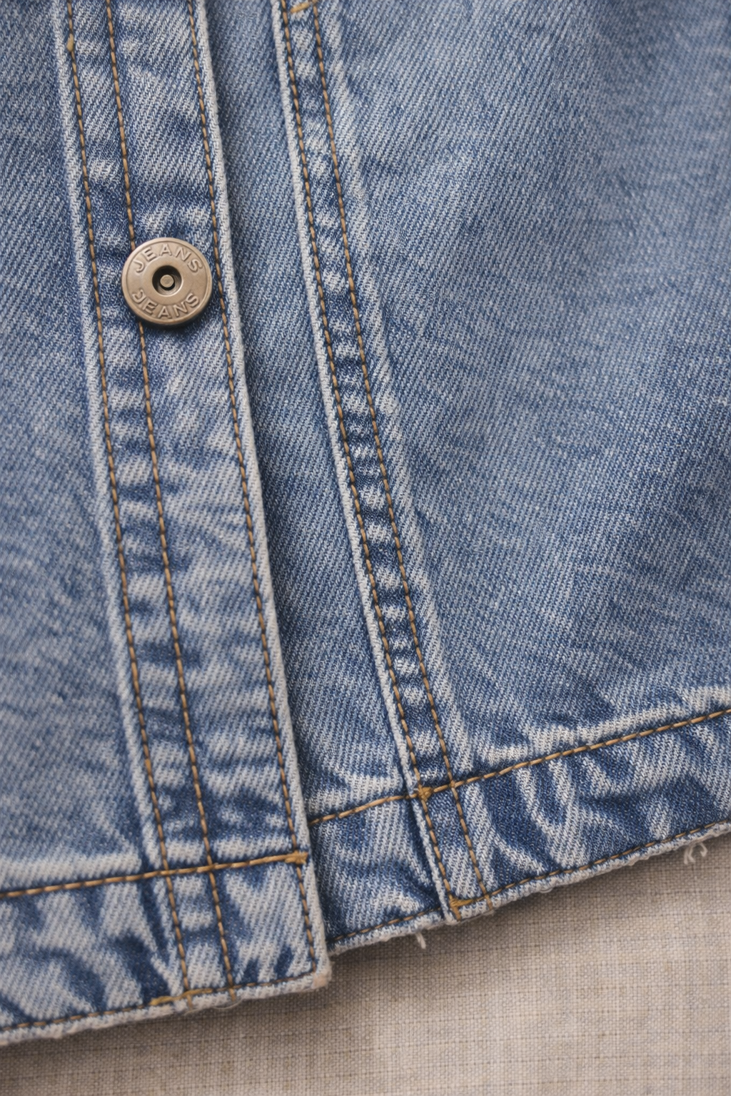 The Longline Denim Statement Jacket