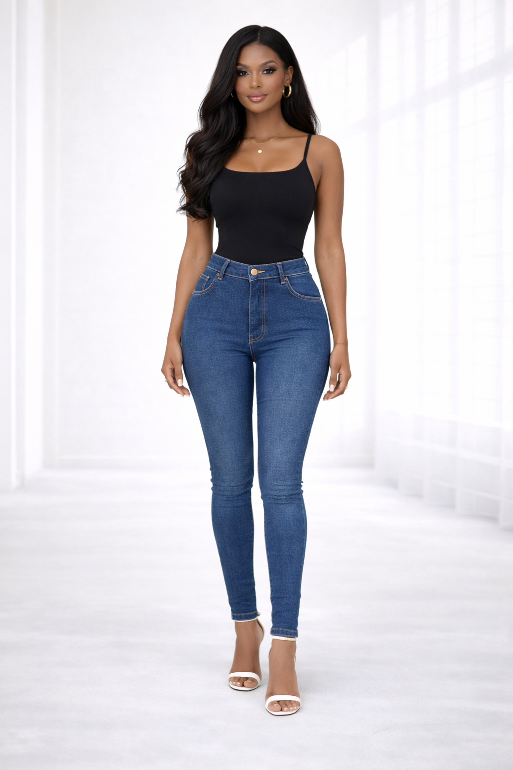 The Sculpt High-Rise Denim