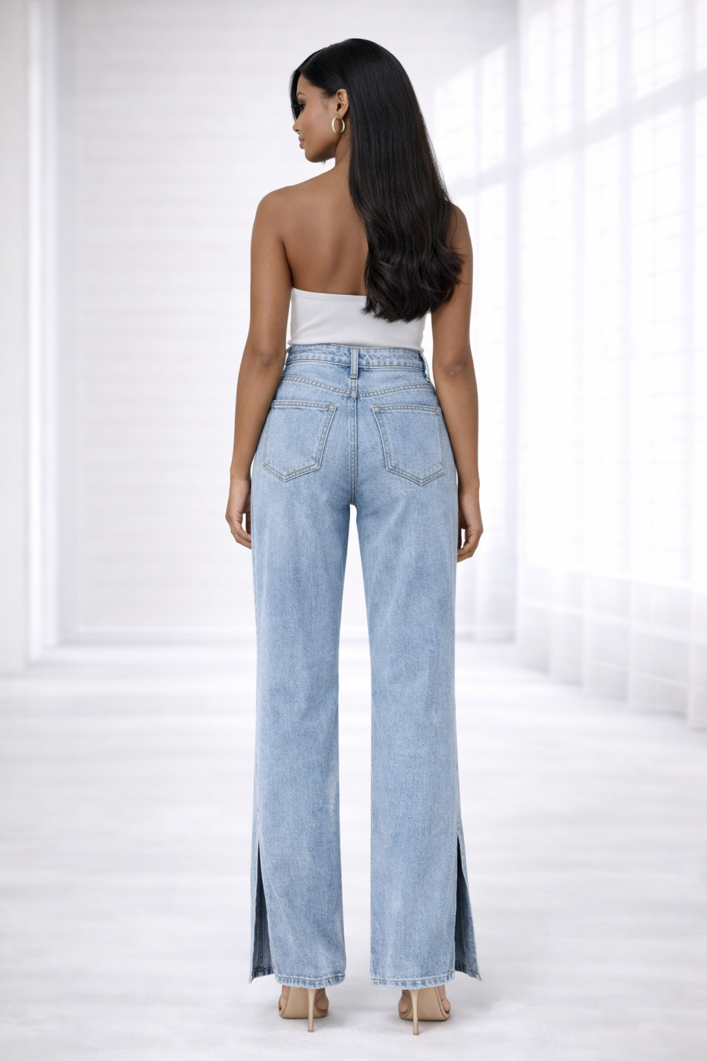 The Power Lounge™ Wide-Leg Jeans