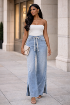 The Power Lounge™ Wide-Leg Jeans