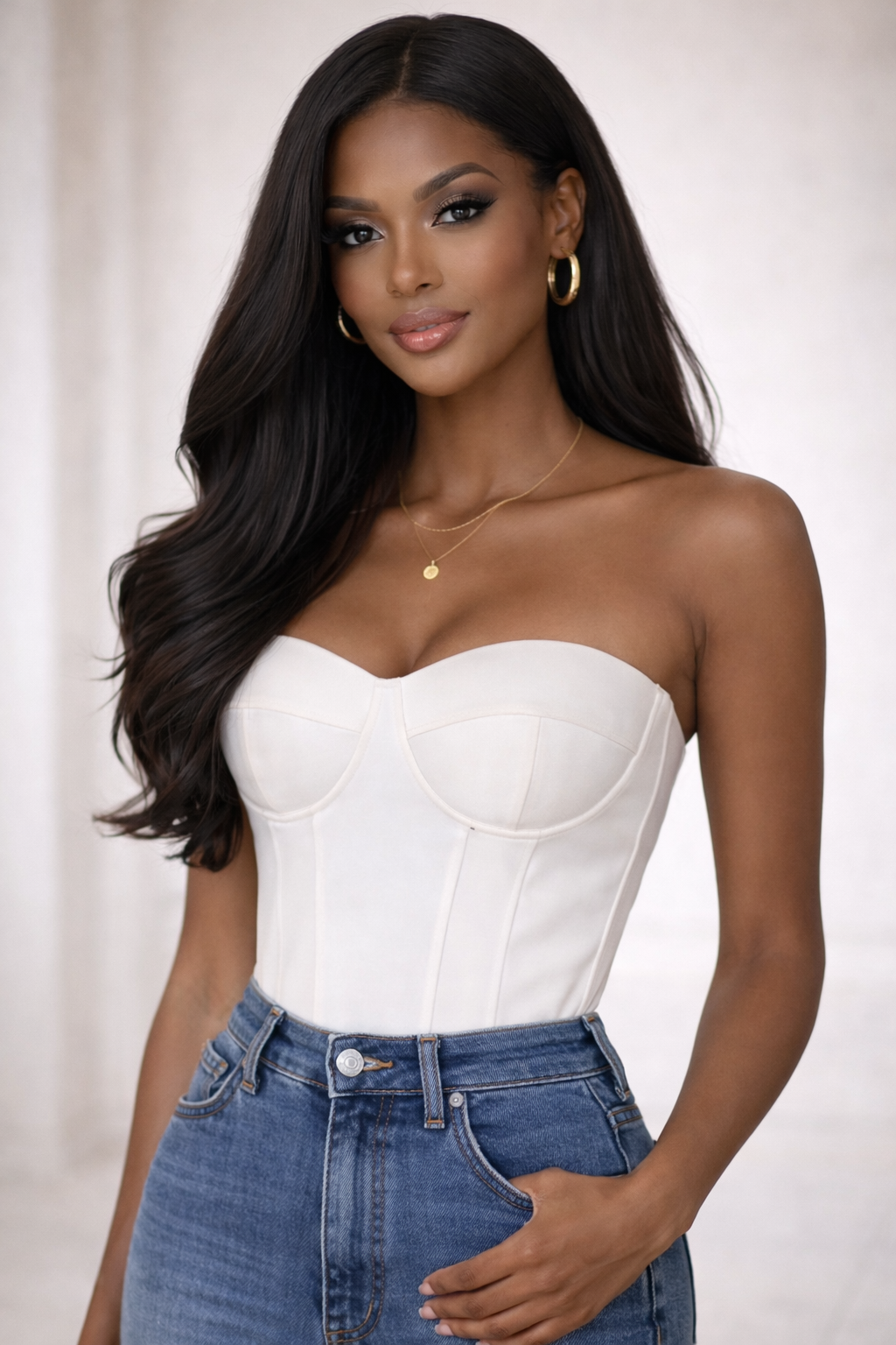 ÉLLE Sweetheart Tube Top
