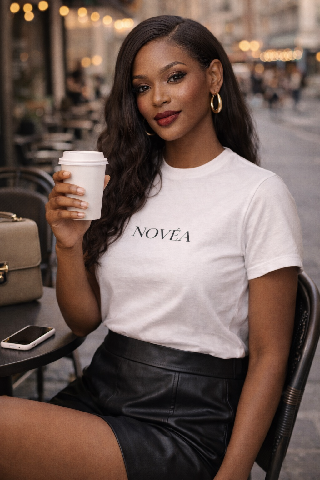 NOVÈA Signature Tee - White