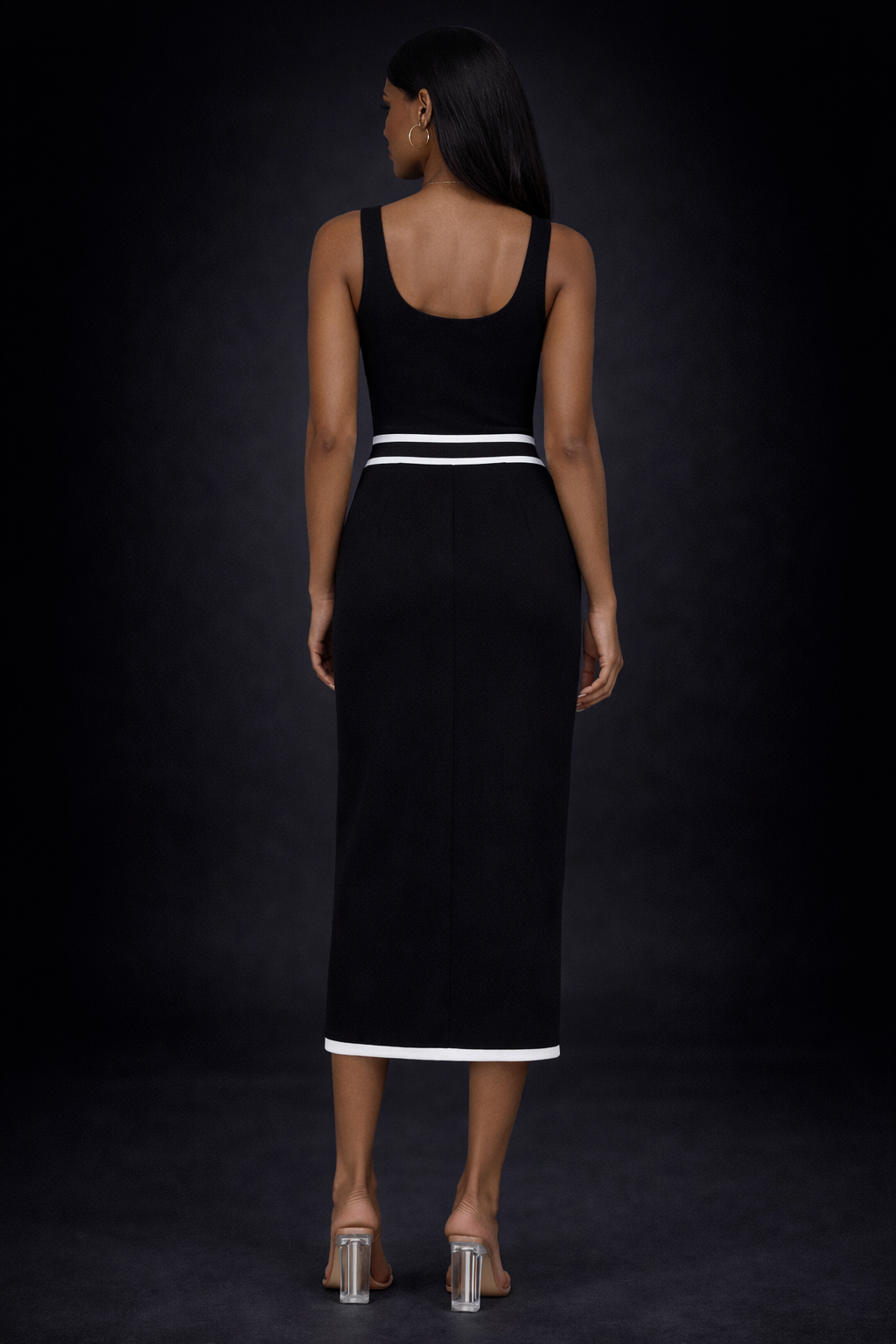 Polished Day Midi Skirt