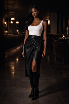 The Signature Wrap Skirt