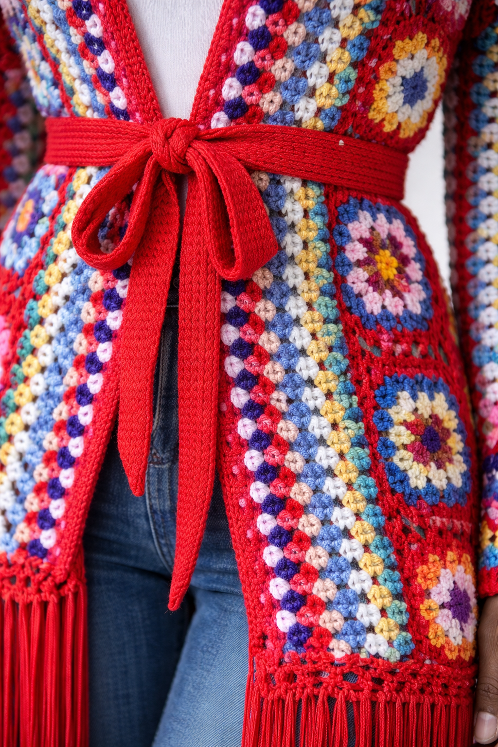 The Arte Fringe Cardigan