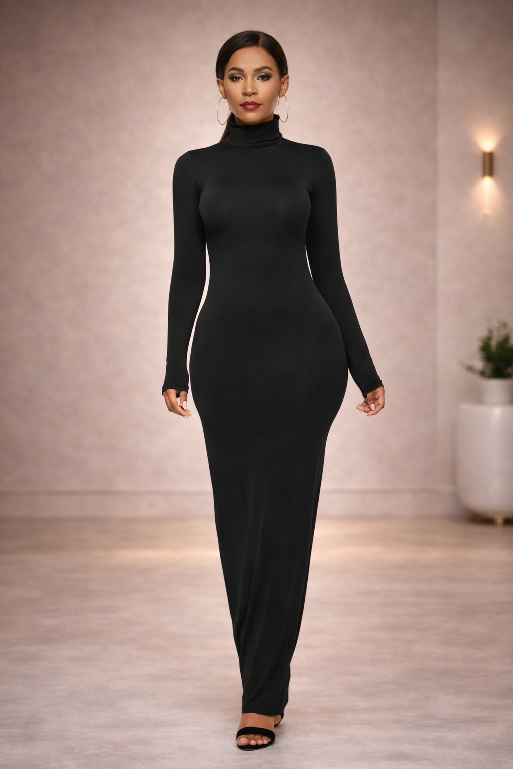 Midnight Luxe Bodycon Dress