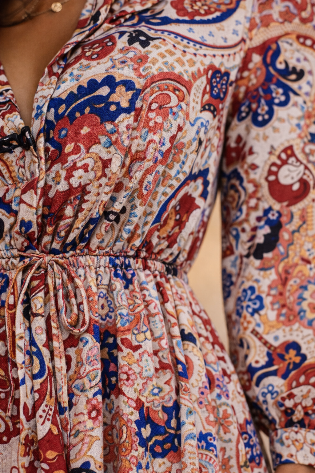 The Marbella Paisley Dress