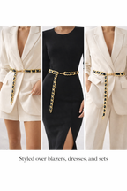 The Monaco Chain Belt
