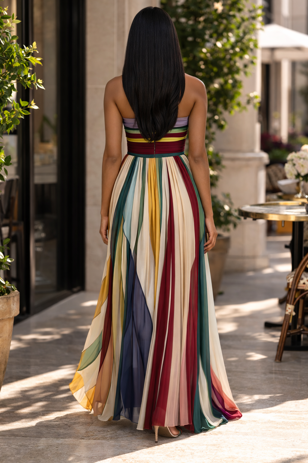The Valora Pleated Dress