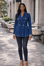 The Monaco Denim Blazer