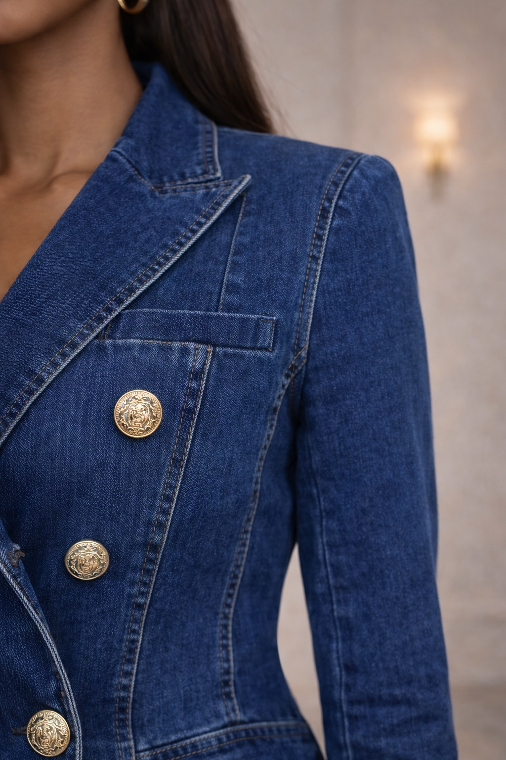 The Monaco Denim Blazer