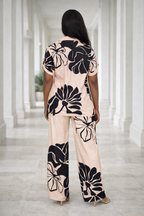 Noir Bloom Pants Set