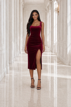 The Madison Velvet Midi
