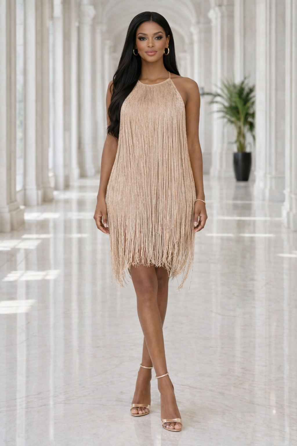 The Gigi Fringe Dress
