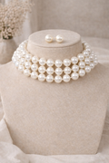 The Amour Pearl Choker Set
