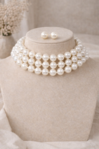 The Amour Pearl Choker Set