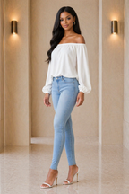 The Ivory Muse Blouse