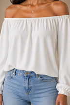 The Ivory Muse Blouse