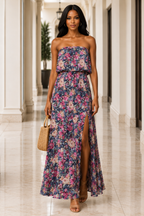 Midnight Garden Maxi Dress