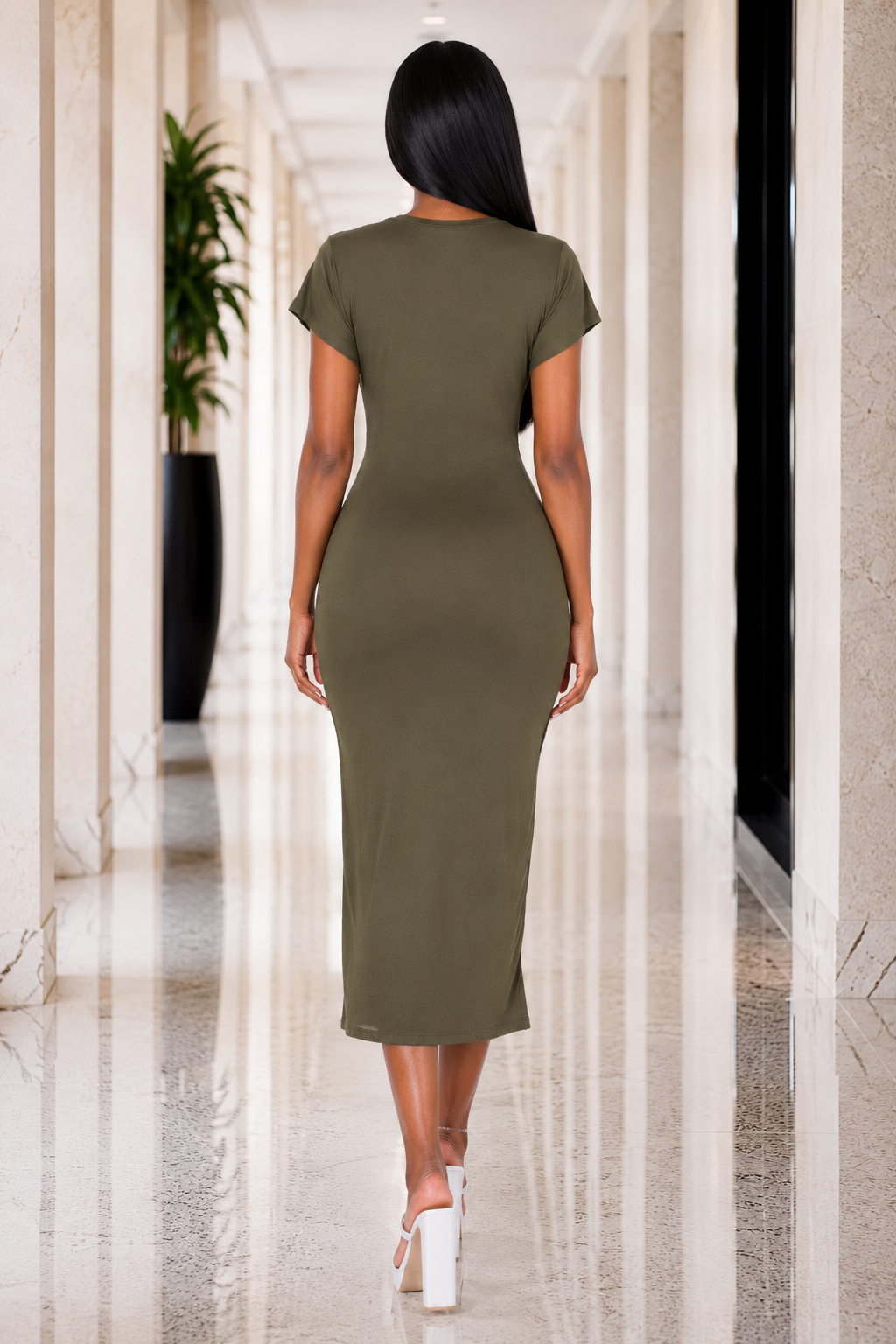 The Allure Midi Dress