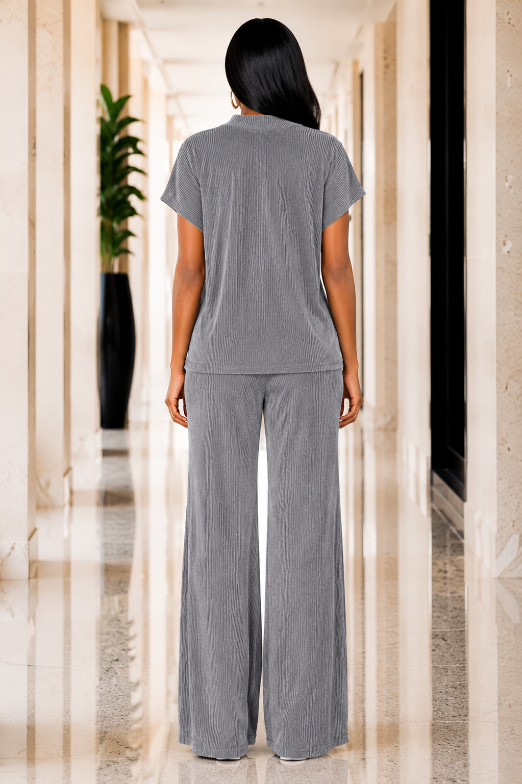 The Monaco Rib Lounge Set