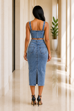 The Milan Denim Set