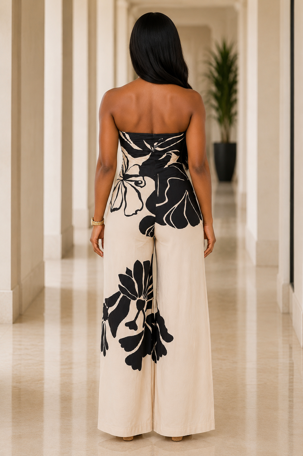 Midnight Bloom Jumpsuit