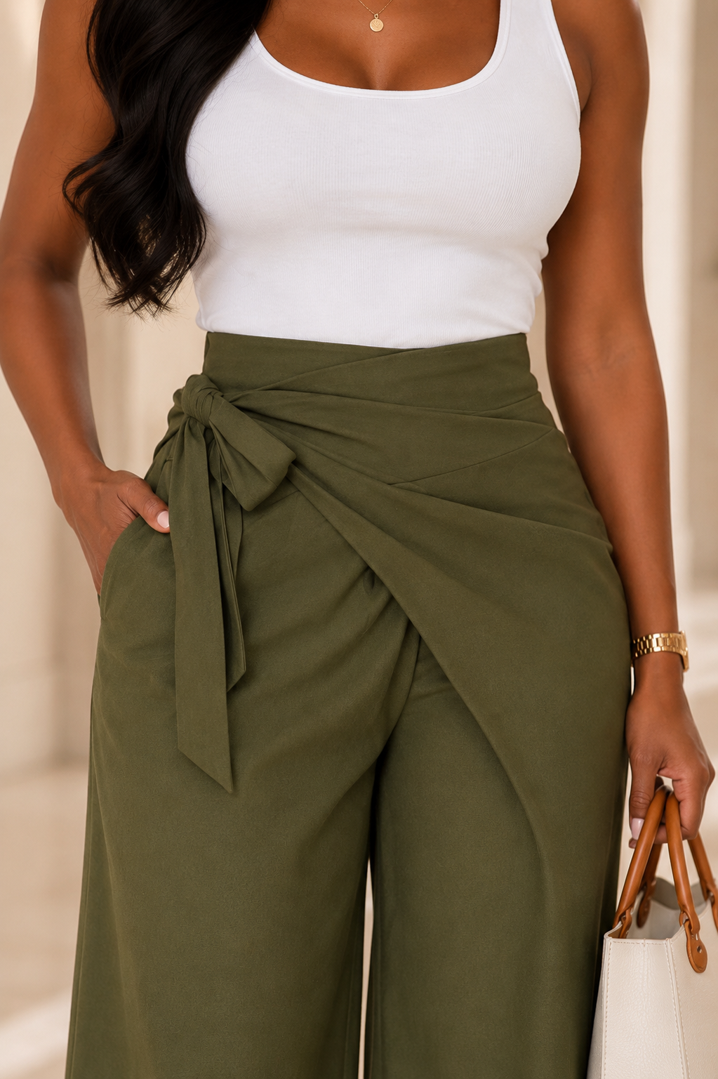 The Willow Wrap Pant