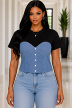 The Camden Knit Corset Top