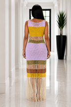 The Marbella Fringe Dress