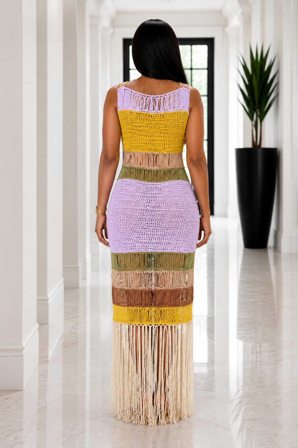 The Marbella Fringe Dress