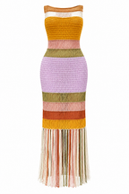 The Marbella Fringe Dress