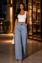 The Celeste Pearl Denim