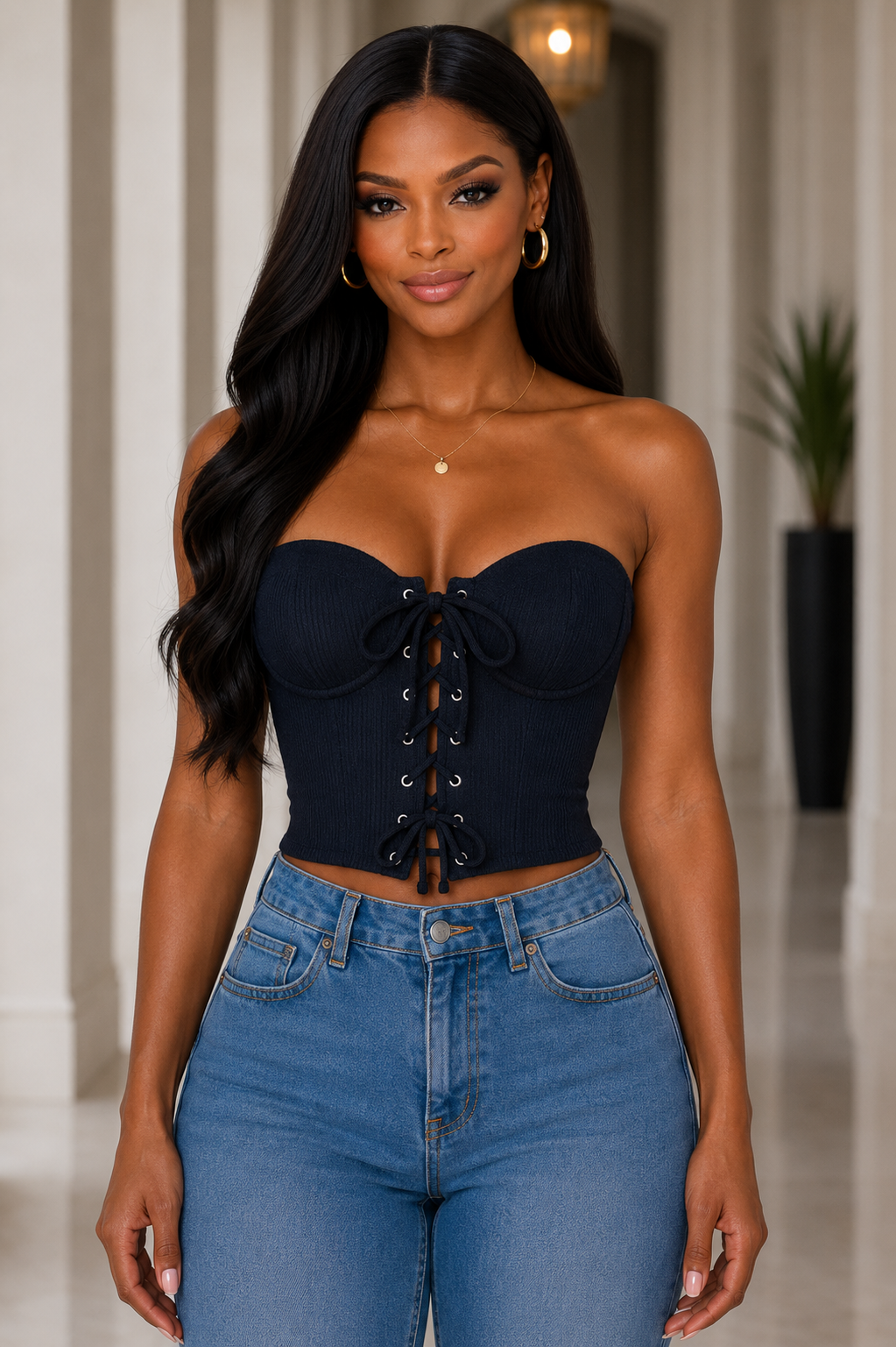 The Capri Corset Top