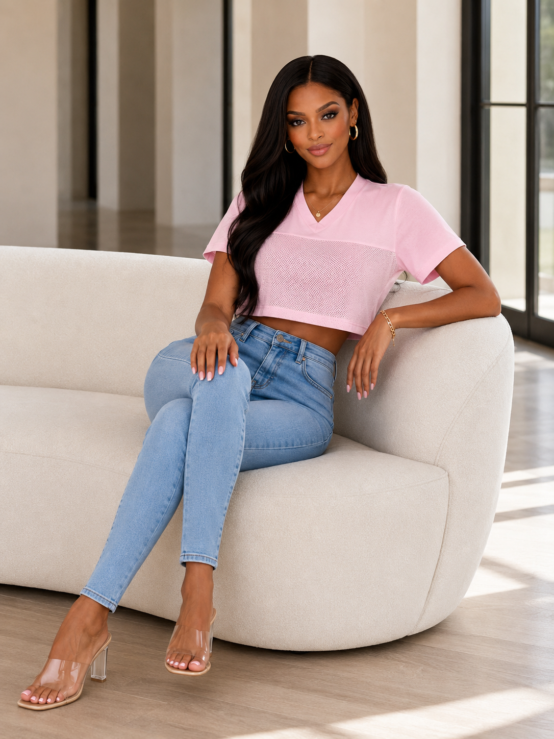The Cropped Jersey Top
