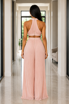 The Élan Pleated Maxi Dress