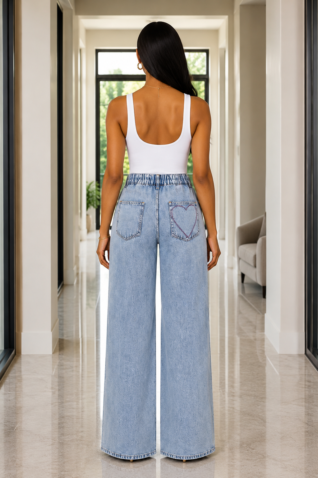 The Heartline Denim Jean
