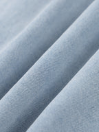 The Cropped Denim Shirt