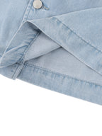 The Cropped Denim Shirt