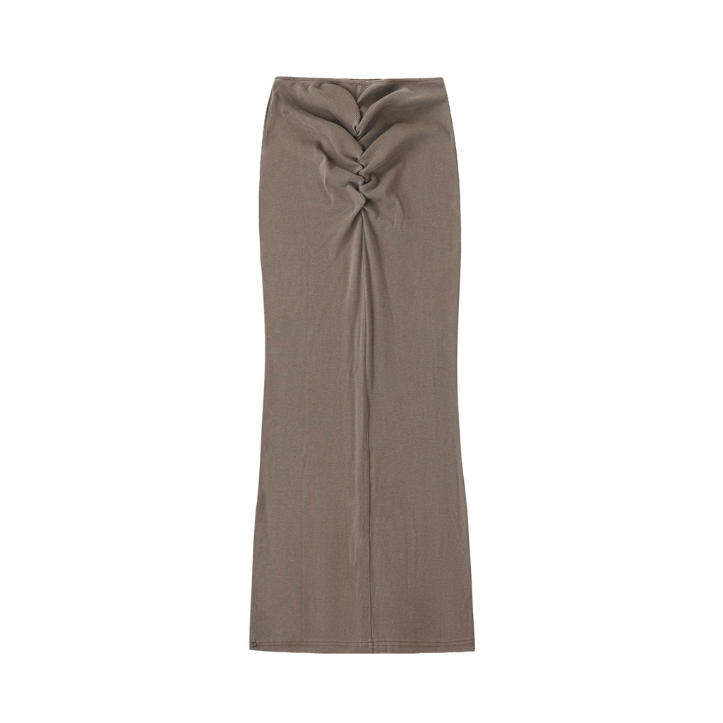 The Essential Drawstring Maxi Skirt