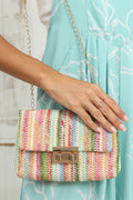 Verona Woven Chain Bag